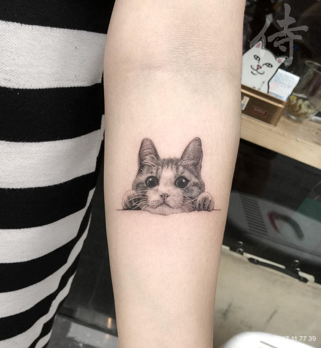 Giải Mã Ý Nghĩa Đáng Yêu Về Hình Xăm Con Mèo - Tattoo Gà