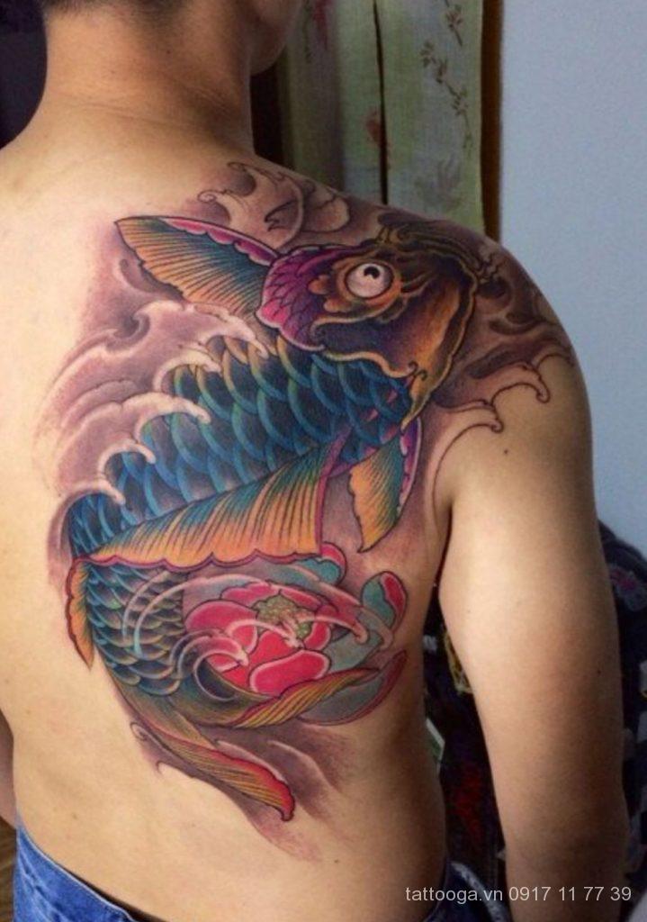 Nửa lưng cá chép  Tattoo Dragon  Xăm Hình Nghệ Thuật  Facebook