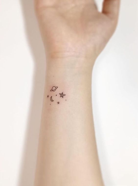 Hình xăm tattoo ngôi sao 6 cánh tiếng Phạn  Candyshop88
