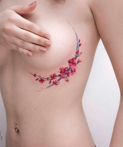 Tattoo hoa anh đào