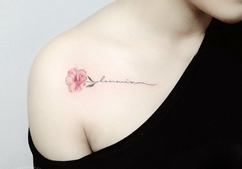 Tattoo hoa cúc