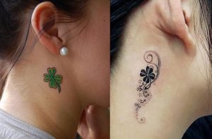 Tattoo cỏ 4 lá