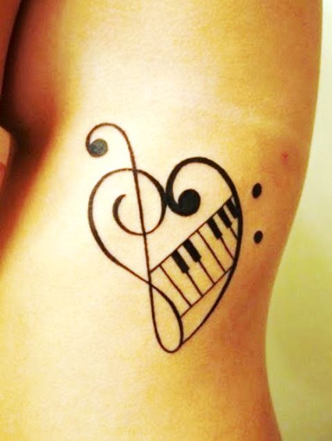 Music Love Tattoo