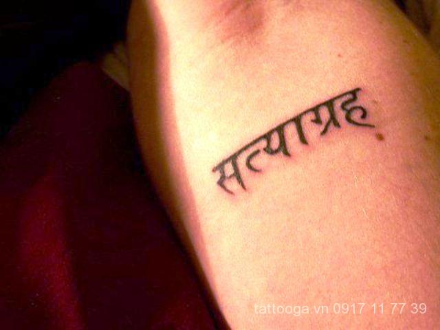 Satyagraha-Tattoo