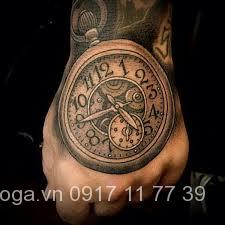 Tattoo đồng hồ la mã