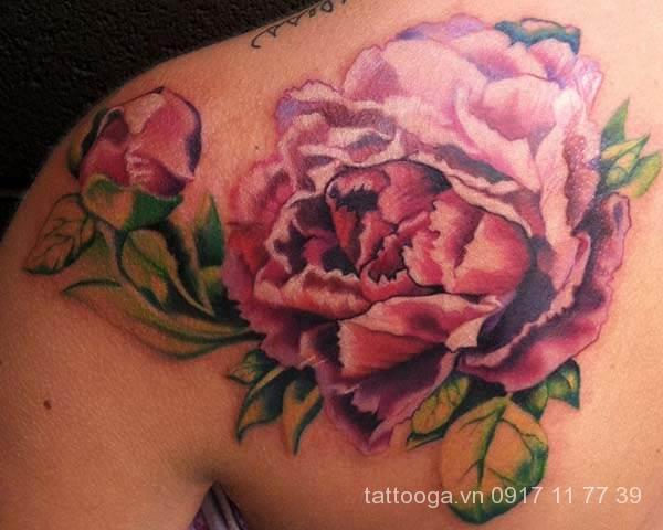 12 ý tưởng xăm hình hoa cho những nàng điệu đà  VnExpress Ione  Tattoos  for women flowers Flower thigh tattoos Tattoos for women