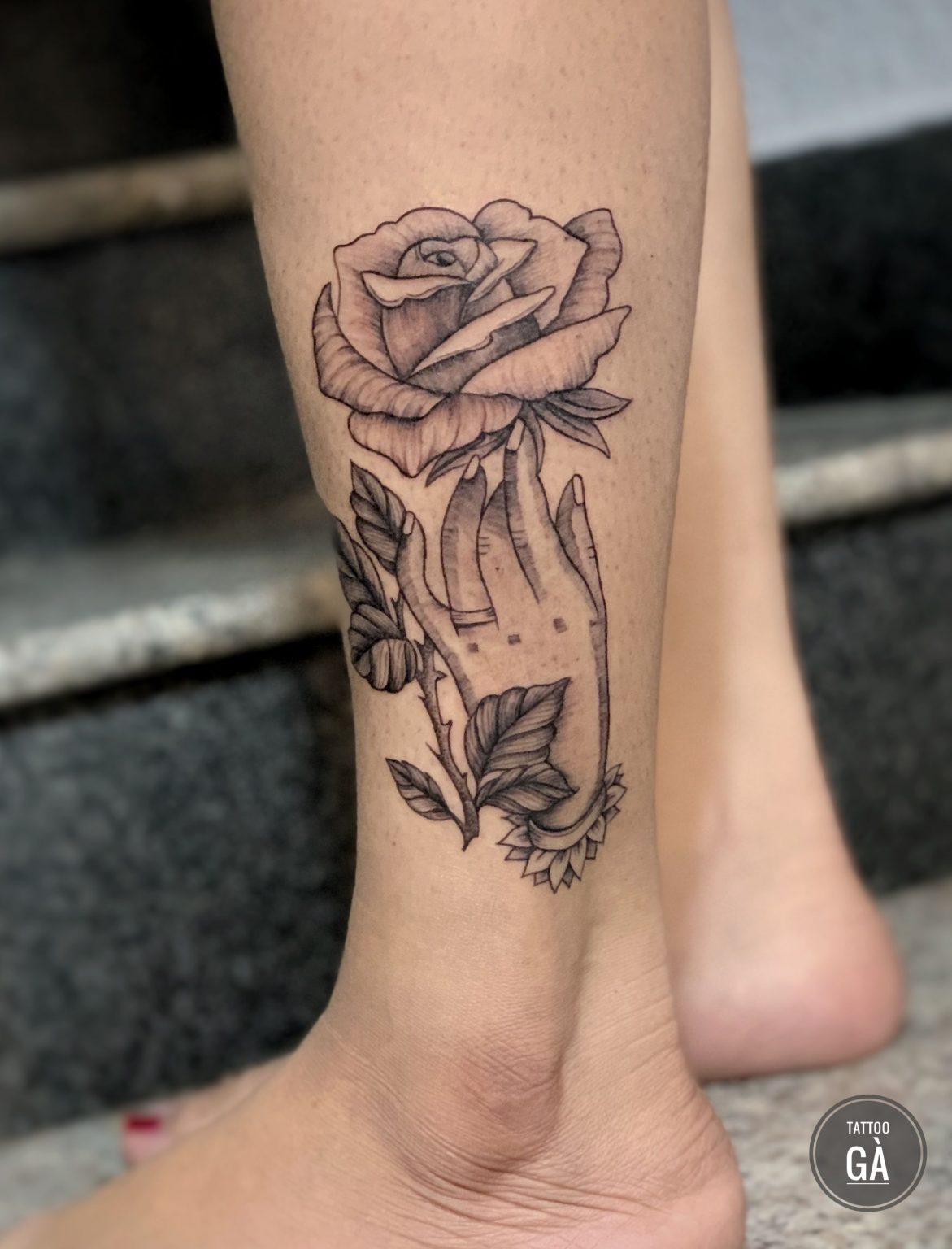 Bảo Trân - Tattoo Gà